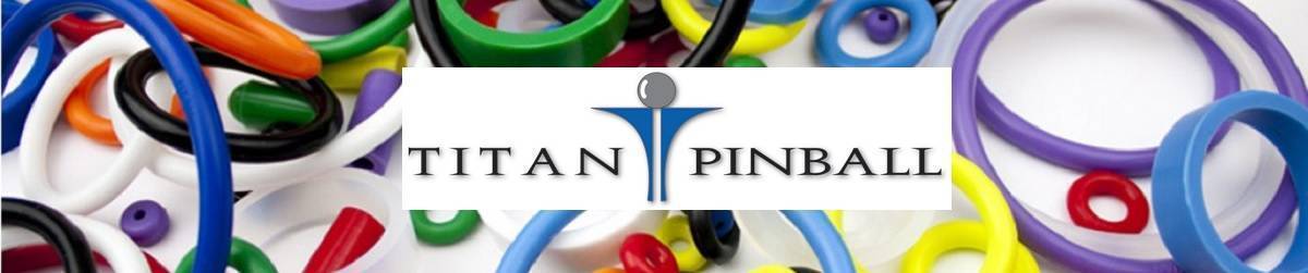 Titan Pinball, high quality pinball rings and bands