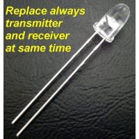 LED - 5mm T1-3/4 round - Transmitter & Receiver