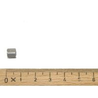 Hex Spacer 1/4" x 1/4" - 6,4mm - F-F #6-32 taps - Steel Chromed