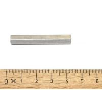 Hex Spacer 1/4" x 1-5/8" - 41,3mm - F-F #6-32 taps - Steel Chromed
