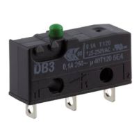 Cherry DB3C - Microswitch - Subminiature - No Actuator