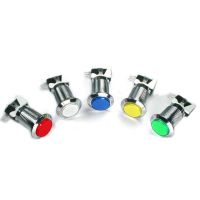 Ultralux Illuminated Pushbuttons Chrome - Includes LED