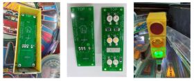 Homepin The Getaway HSII LED Traffic Lights Board (3-Lamp PCB Assembly) A-15260