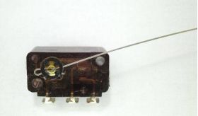 Microswitch - Subminiature - Coin Door with adjustable trip wire
