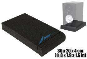 Arrowzoom Speaker / Subwoofer Vibration Absorption Riser Standard - Isolation Foam Pad - 30 x 20 x 4 cm