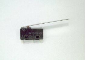 Microswitch - Subminiature - 1.57" (40mm) wire lever/actuator