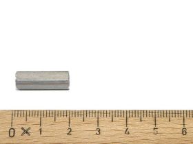 Hex Spacer 1/4" x 3/4" - 19mm - F-F #6-32 taps - Steel Chromed