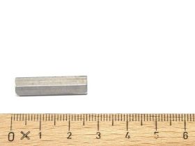 Hex Spacer 1/4" x 1" - 25,4mm - F-F #6-32 taps - Steel Chromed