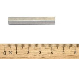 Hex Spacer 1/4" x 1-5/8" - 41,3mm - F-F #6-32 taps - Steel Chromed