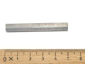 Hex Spacer 1/4" x 2" - 50,8mm - F-F #6-32 taps - Steel Chromed
