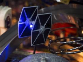 Tie Fighter Mod for Star Wars with LED lighting