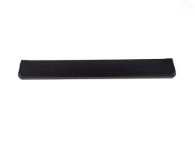 Lockbar standard/widebody, firebutton option, black/white, with locking mechanism - High-Strength PVC