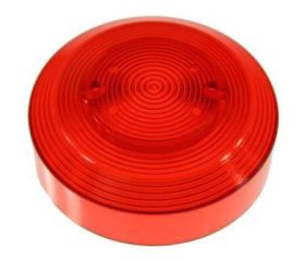 Pop bumper cap Data East red wide - 545-5199-02