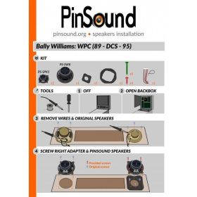 PinSound Speakers Kit - Bally Williams