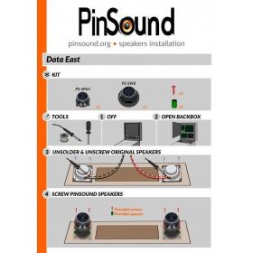 PinSound Speakers Kit - DATA EAST