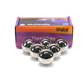 PinSound Multiballs Chromium balls - 6 Pack