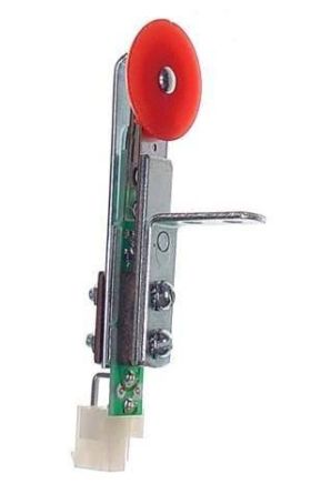 Target Smart Switch (Piezo Film Sensor) - Round Red - Front Mounting Bracket
