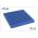 Arrowzoom Acoustic Panels Sound Absorption Studio Soundproof Foam - Wedge Tiles - 25 x 25 x 5 cm - Blue