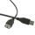 USB Verlengkabel A male / A female - 1.0M Black